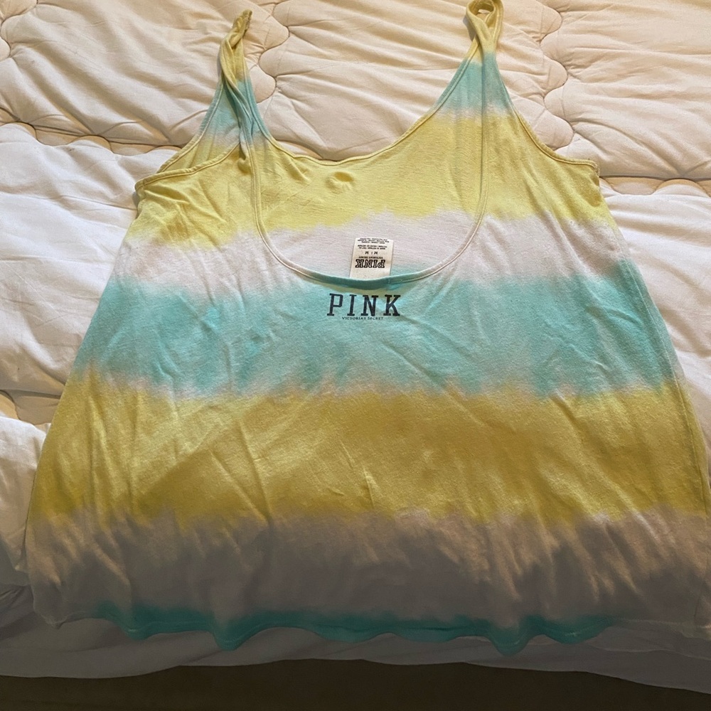Pink tank top